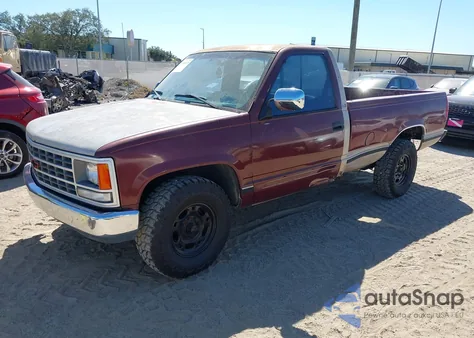 1989 Chevrolet Gmt-400 C2500 z USA, uszkodzony, nr VIN 1GCGC24K0KE185041